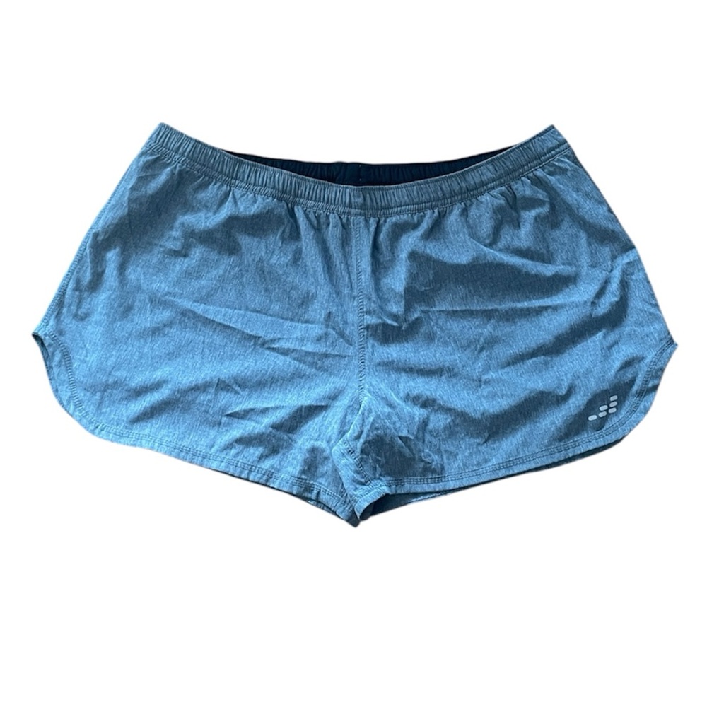 BCG GRAY WOMENS ACTIVE EXERCISE SHORTS SIZE XL